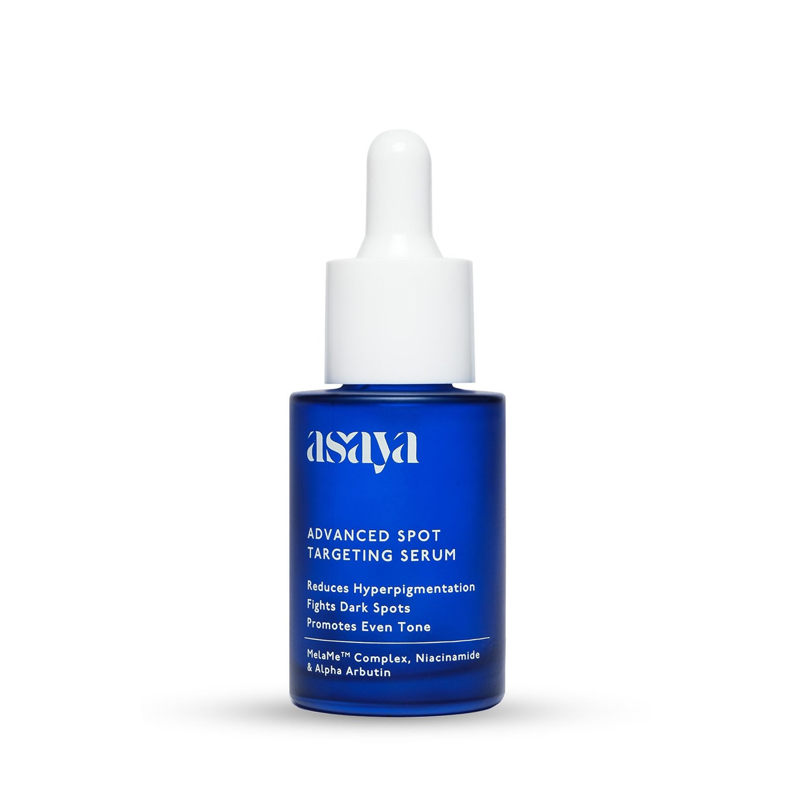 Asaya Advanced Spot Pigmentation Face Serum | Reduces Dark Spots, Melasma, Acne Marks & Hyperpigmentation | MelaMe™ Complex, Niacinamide & Alpha Arbutin | Evens Skin Tone & Brightens Dull Skin | Lightweight & Fast Absorbing | For Men & Women | Oily, Dry & Sensitive Skin – 30ml