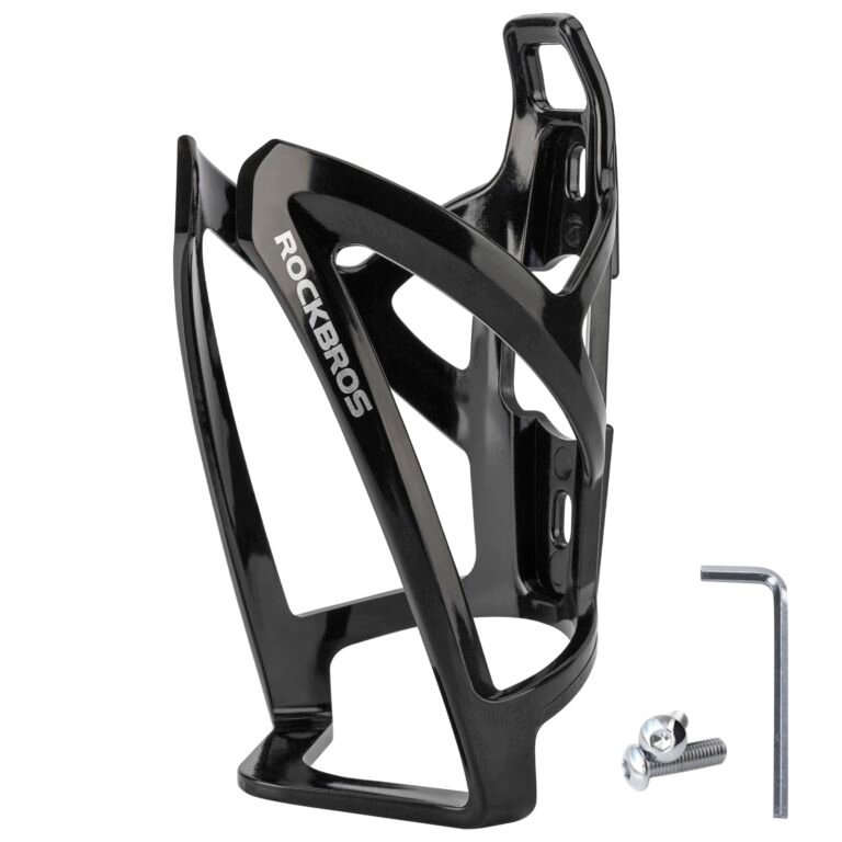 ROCKBROS Bike Water Bottle Holder Ultralight Bottle Cages with Screws Tool
