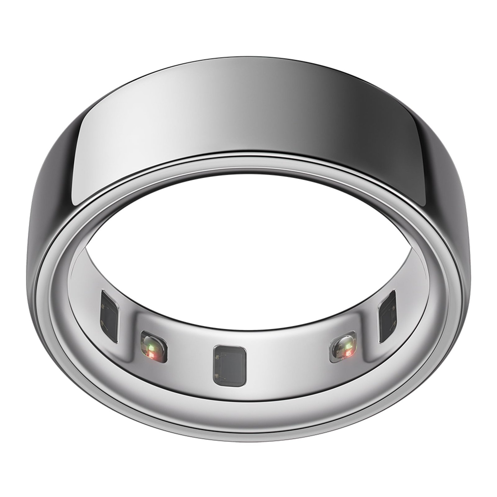 OURA Ring 4 – Silver – Size 10 – Smart Ring | Size First Ring 4 Sizing Kit | Sleep Tracking Wearable – Heart Rate – Fitness Tracker – Up to 8 Days Battery Life