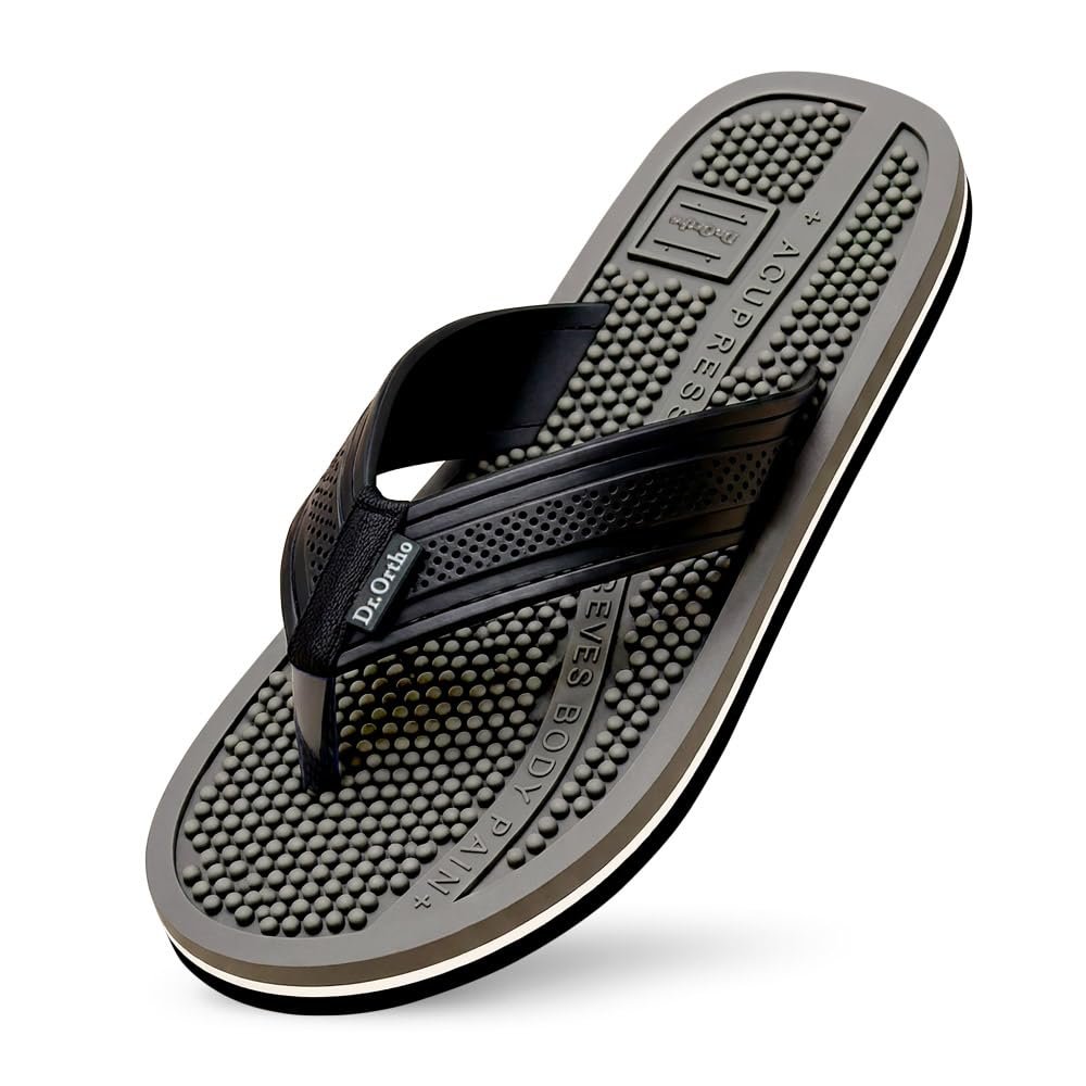 Dr.Ortho Orthopedic Slippers | Acupressure Slippers | Flip-Flops | For Men & Women’s Slippers