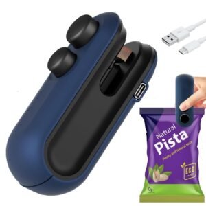 Mini Sealing Machine for Food Packets, Packet Sealer Machine, Packing Machine Sealing – Portable Plastic Sealing Machine Heat Sealer for Home, Vacuum Sealer for Plastic Bags (Multi, Medium)