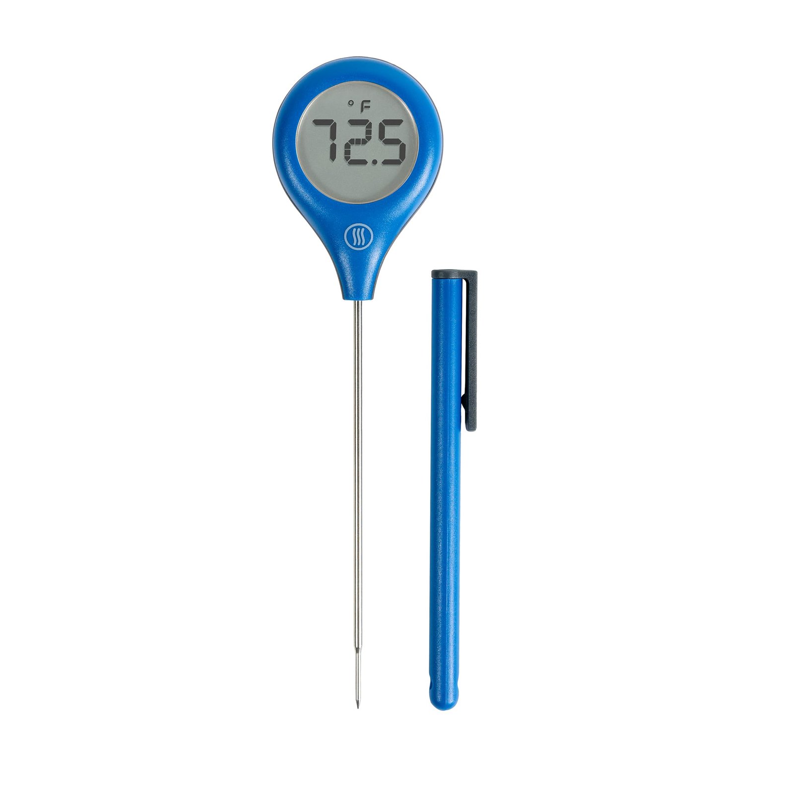 ThermoWorks ThermoPop 2, No. 1 Recommended Best-Value Instant-Read Thermometer – Nautical Blue