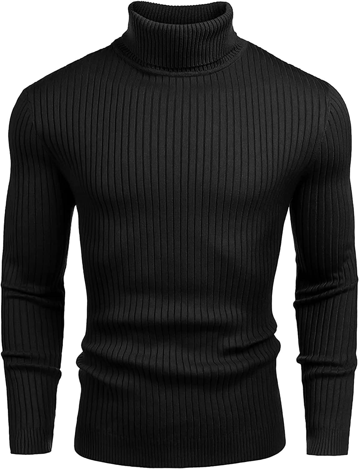 NORTHWIND Men’s High Turtle Neck Cotton T-Shirt