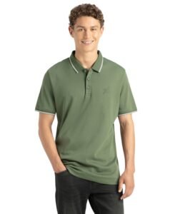 Jockey 3911 Men Super Combed Cotton Rich Solid Half Sleeve Polo T-Shirt_(Prints May Vary) Regular Fit