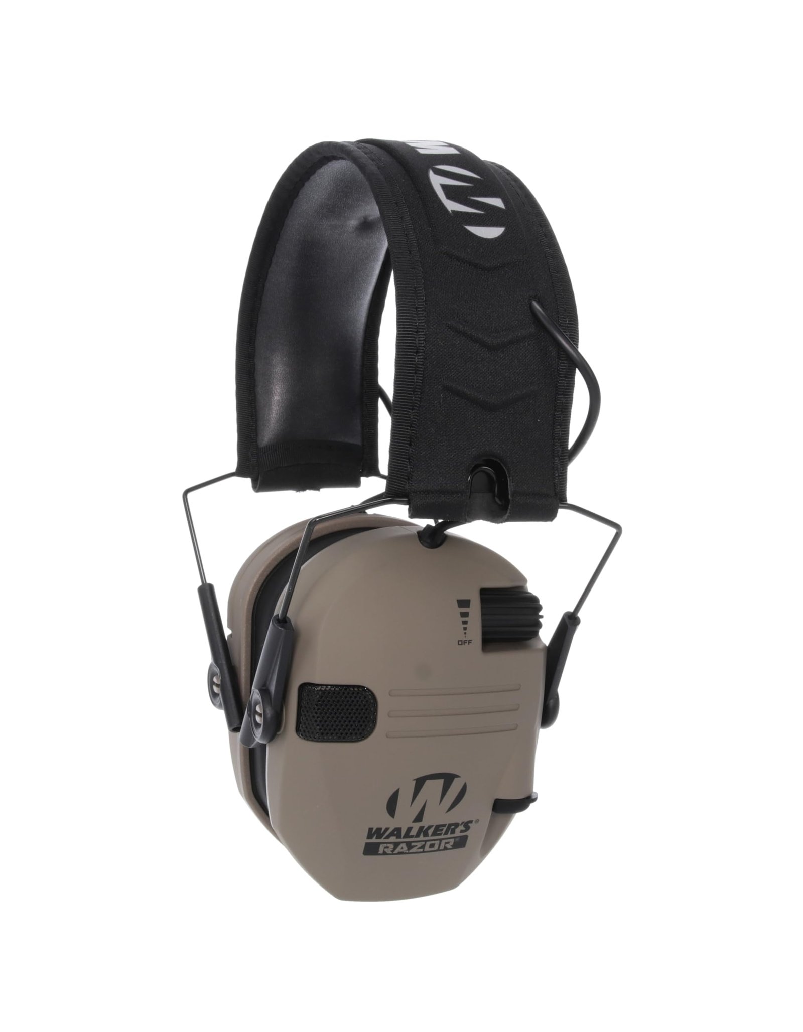 WALKERS GAME EAR GWP-RSEM-FDE Razor Series(TM) Slim Shooter Electronic Folding Muff (Flat Dark Earth)