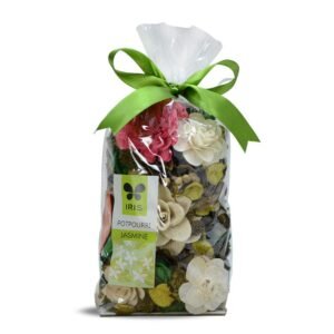 IRIS Jasmine Home Fragrance Potpourri (140gm) | Natural Decoration | Mood Enhancer | Perfect for Home Decor and Gifts