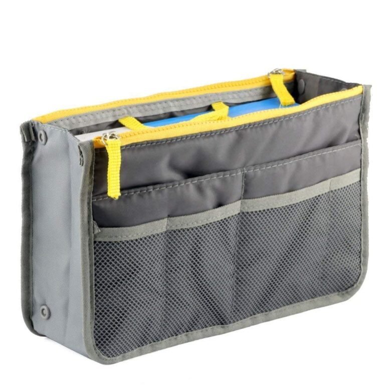 Styleys Nylon Grey Handbag Organizer For Easy Handbag Changing