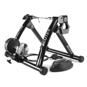 Deuter Deuter Bike Trainer Stationary Magnetic Exercise Bicycle Stand for Indoor Riding Portable with Noise Reduction Technology