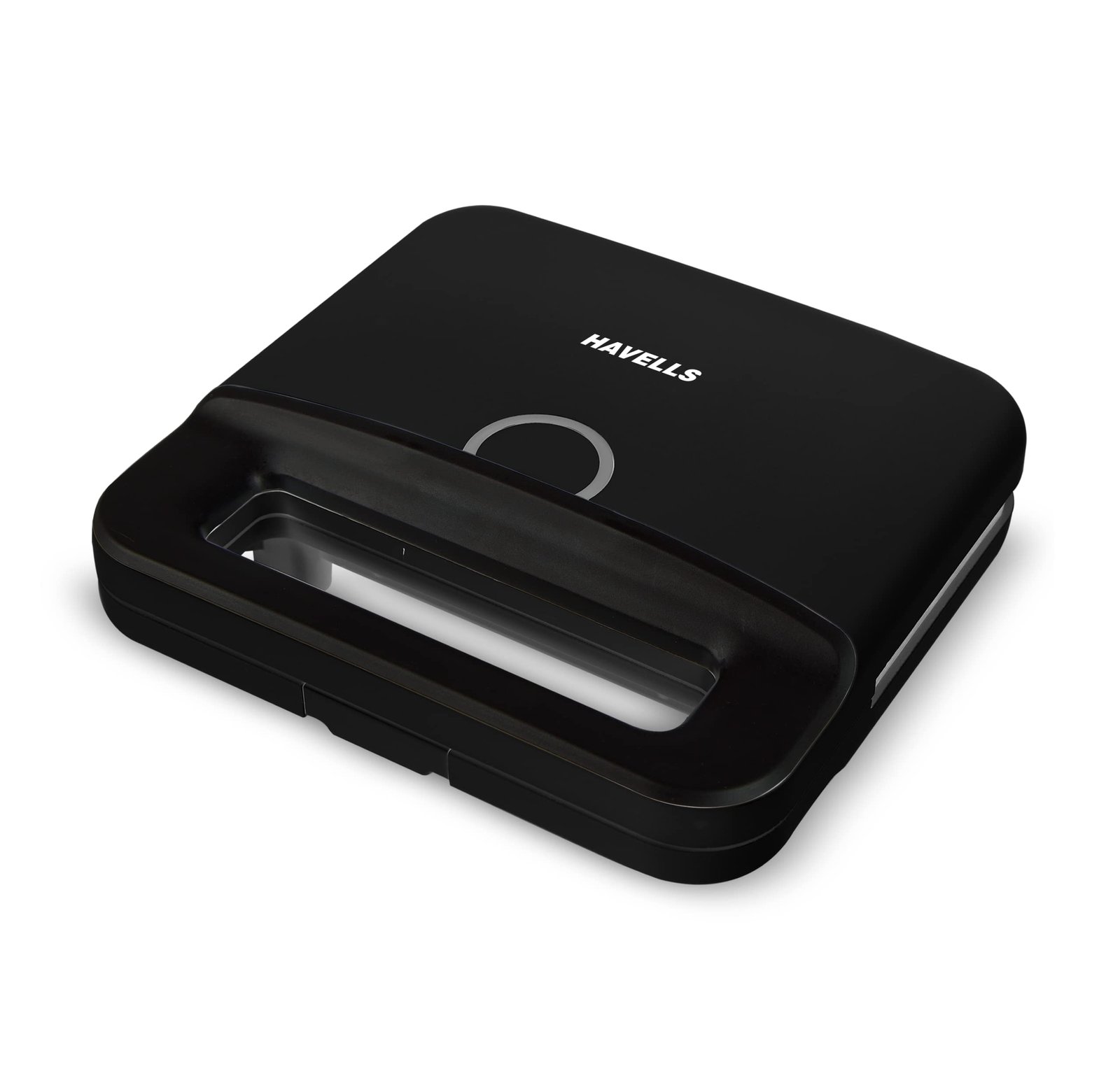 Havells Perfect Fill Plus 800W Toaster Griller Sandwich Maker | 2 Slice Sandwich maker| Food Grade Non-Stick Grill Plates | Easy Clean | Power Indicators | 2 Years Door Step Warranty by Havells| Black
