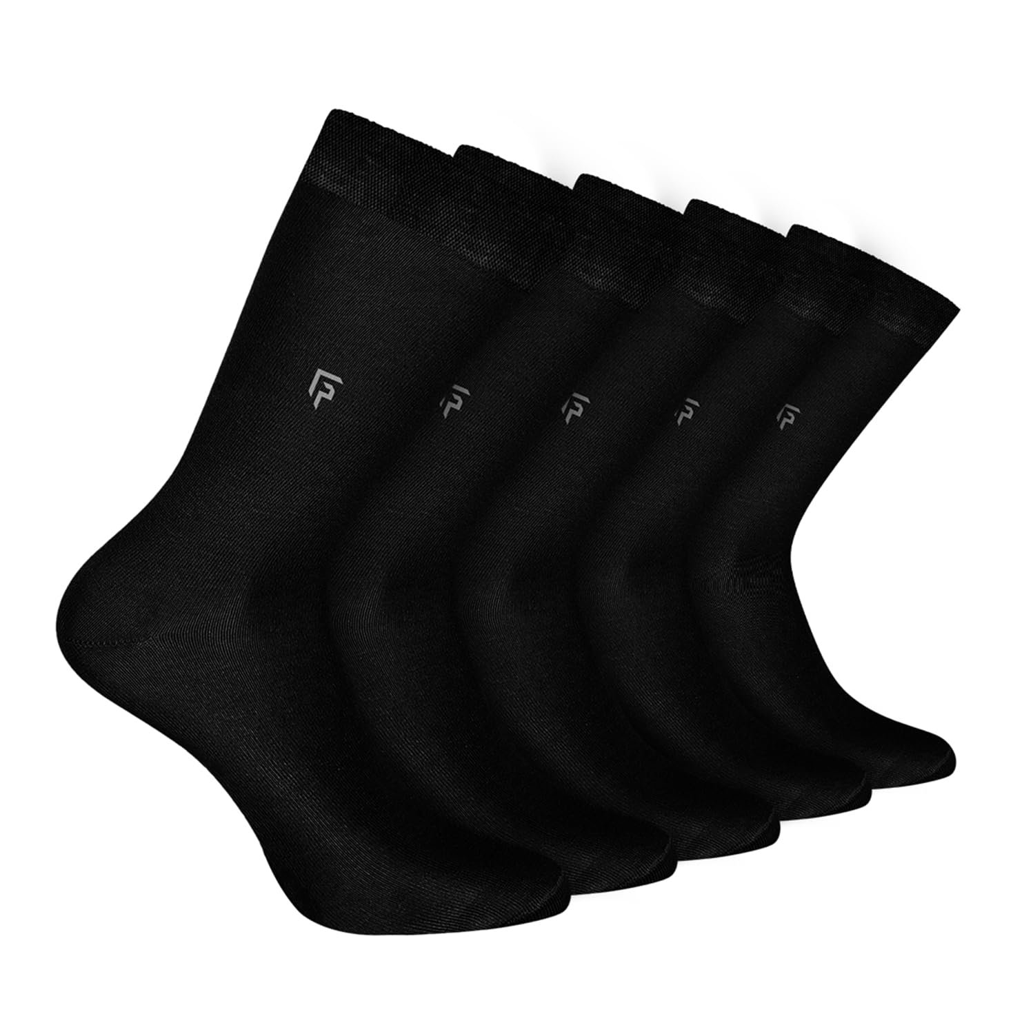 FOOTPRINTS Odourfree Organic Cotton & Bamboo Men Formal Socks – Pack of 5