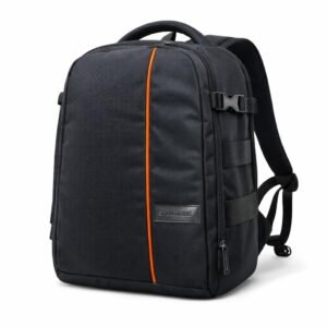 SMILEDRIVE® Waterproof DSLR Camera & Laptop Backpack – Multicolor Multiple Sizes Single & Combo Variants Lightweight, Stylish & Durable Gear Bag for Travel, Office, College & Hiking