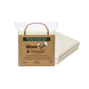 Warm Company Batting 2391 72-Inch by 90-Inch Warm and Natural Cotton Batting, Twin