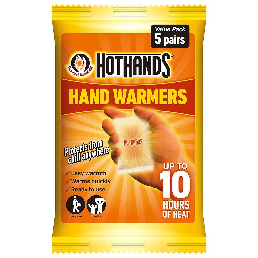Chauffe mains instantans Hot Hands Instant Hand Warmers. 6 Paires
