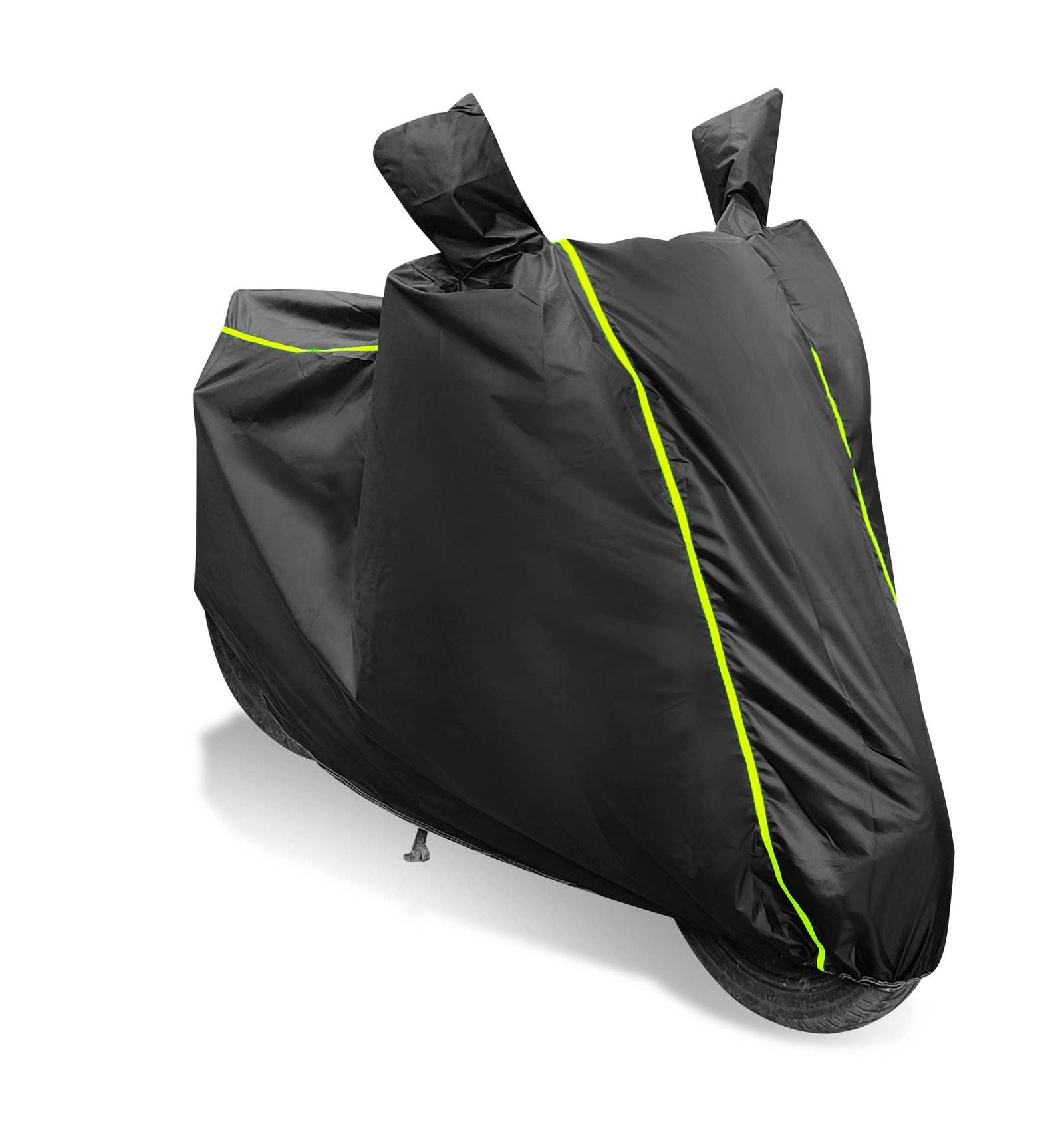 Auto Hub Waterproof Bike Cover Compatible with RE Meteor 350 with Mirror Pocket, Meteor 350 Waterproof Bike Cover- Black – 1 Unit