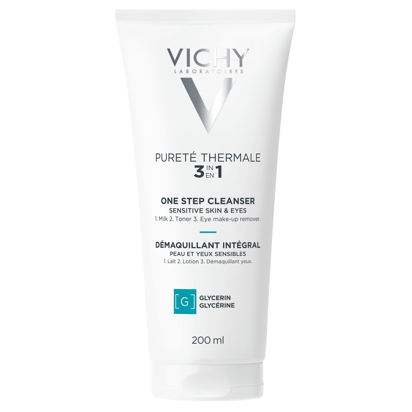 Vichy Purete Thermale 3 In 1 One Step Cleanser Sensitive Skin, 200ml
