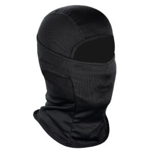 Balaclava Face Mask Cycling Ski for Men and Women Sun Hood Tactical Masks Suitable for Outdoor Sports Motorcycle Fishing Black