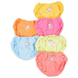 Baby Bucket Soft Cotton Baby Girl’s & Boy’s Panties Set of 6