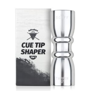 Adhafera Cue Tip Shaper, 3 in 1 of Pool Cue Tip Shaper,The Pool Cue Shaper for Effective and Rapid Repair and Plasticity