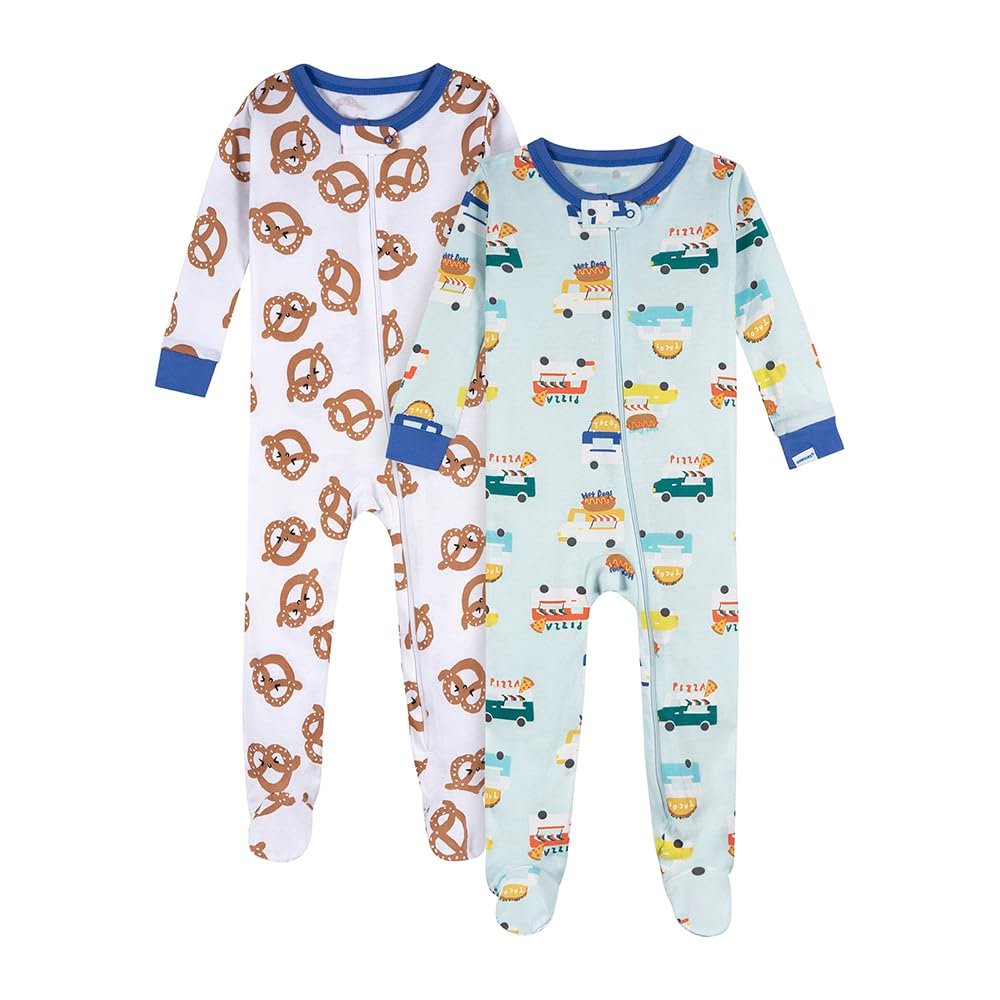 ONESIES Brand Bodysuit 2-Pack Cotton Non Skid 12M Brand