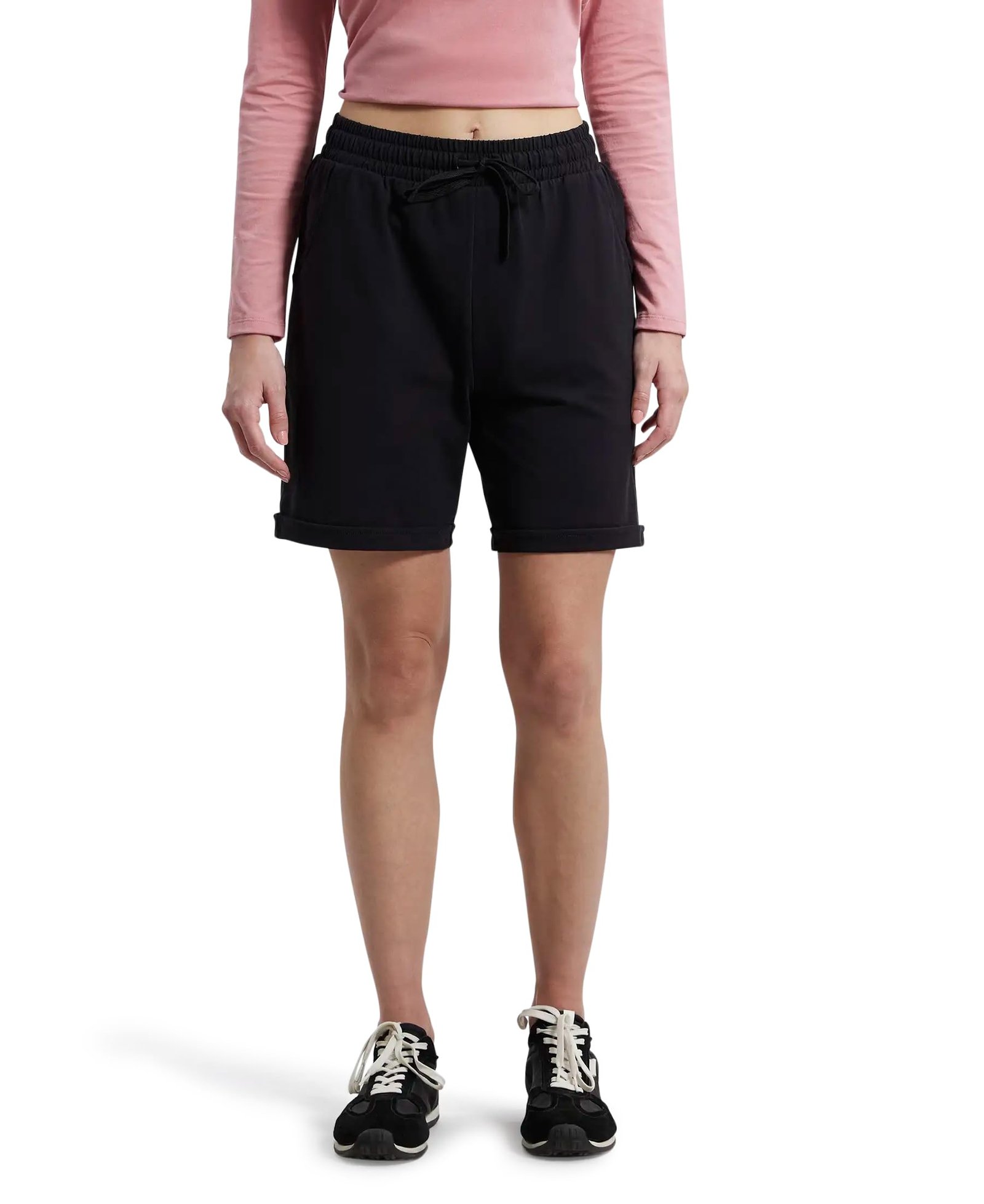 Jockey AW23 Women Super Combed Cotton Regular Fit Shorts with Side Pockets