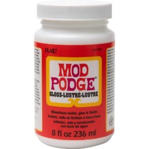 Mod Podge Plaid Cs11201 Mod Podge All-In-1 Glue Set, 8-Ounce, Gloss
