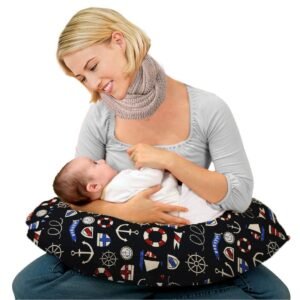 Kradyl Kroft 5in1 Baby Feeding Pillow with 100% Cotton Removable Cover