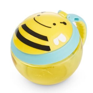Skip Hop Bpa-Free, PVC-Free & Phthalate Free Zoo Snack Cup – Bee (Multicolor), Pack of 1