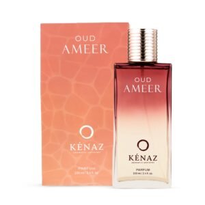KENAZ Oud Ameer |100ml | Unisex Luxury Perfume | Dubai Viral Perfume | Saffron, Rose, Oud & Vanilla Notes | 20% Fragrance Oil | Long Lasting Parfum for Men & Women