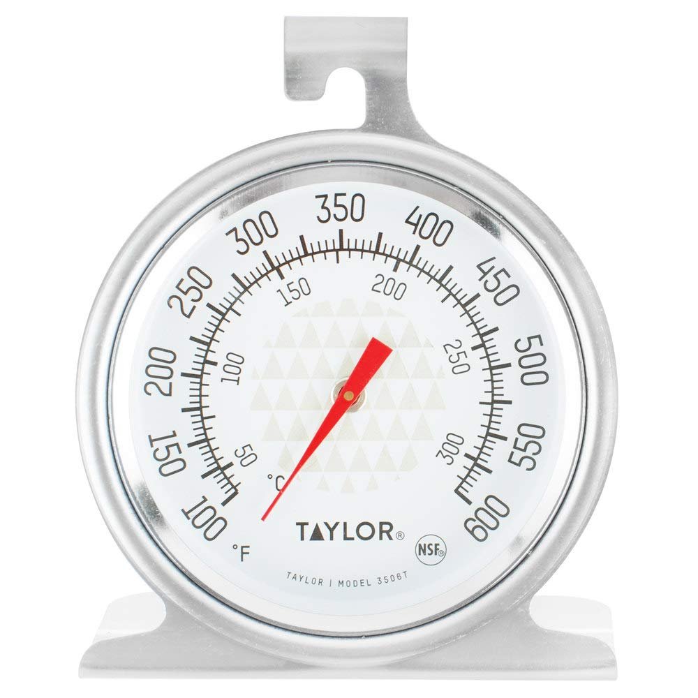 Taylor Taylor 3506 TruTemp Series Oven/Grill Analog Dial Thermometer with Dual-Scale