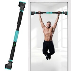 Craava Pull Up Bar Doorway for Home Workout No Screws Chin Up Bar with Locking Mechanism Max Load 200Kg Adjustable (70 to 100 CM)