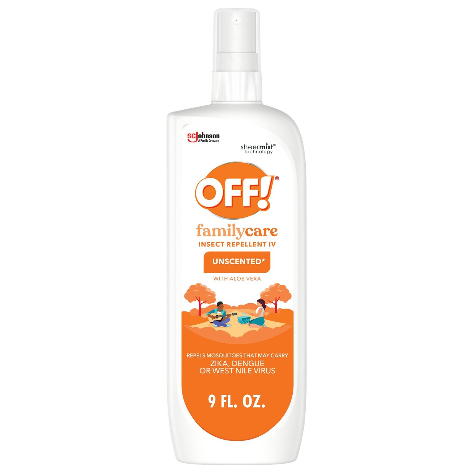 OFF! Familycare Insect Repellent IV, 9.0 Fluid Ounce