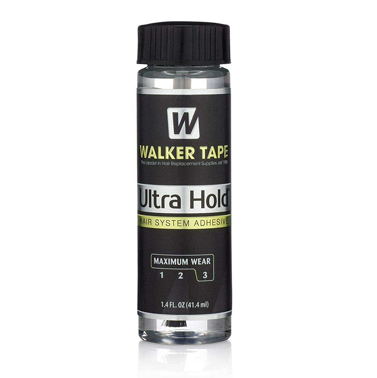 WALKER TAPE Walker Ultra Hold Acrylic Adhesive 1.4oz W/brush Applicator hair bonding glue