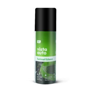 Vista Auto Care Helmet Kleen | Helmet Cleaner Spray That Removes Dirt, Silver-Based Antibacterial Disinfectant Foam Spray for Helmet Interior