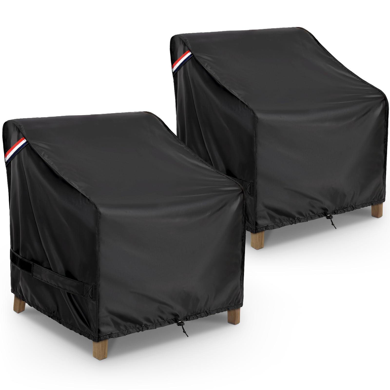 KylinLucky Outdoor Patio chair Covers 2 Pack 32 x 37 x 36 inch Waterproof