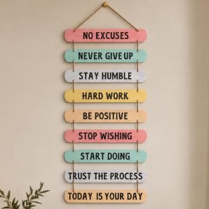 Artvibes Motivational Quotes Decorative Wall Art | Quotes Decor Item | Craft For Everyone | Motivational Wall Decor | Wall Accent | Graphic Art | Gift Items | Office | Decoration Items (WH_9301N