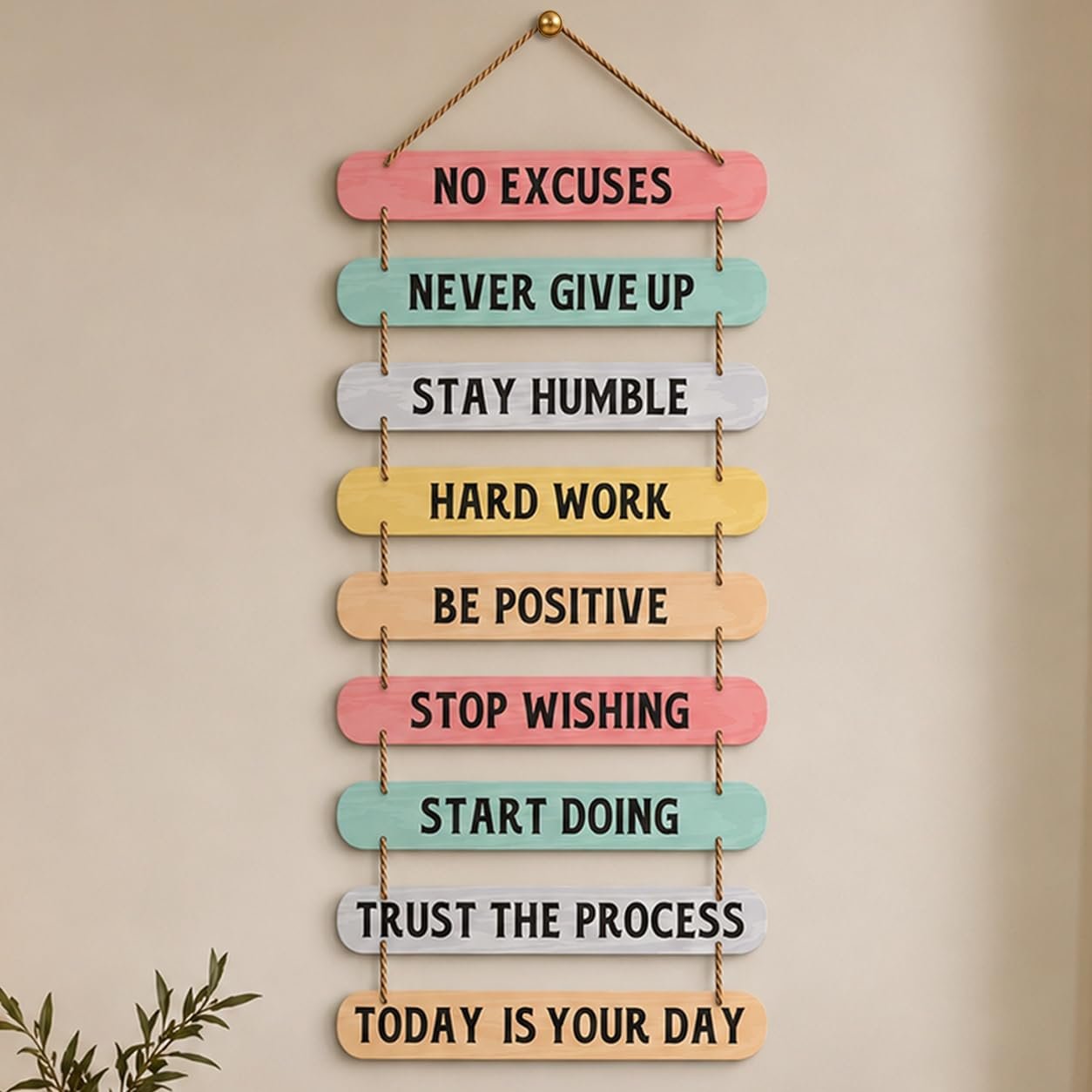 Artvibes Motivational Quotes Decorative Wall Art | Quotes Decor Item | Craft For Everyone | Motivational Wall Decor | Wall Accent | Graphic Art | Gift Items | Office | Decoration Items (WH_9301N