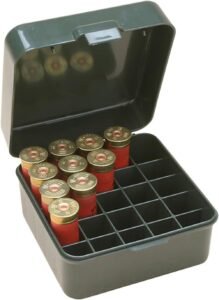 MTM Multi Gauge 25 Round Shotshell Box – Forest Green