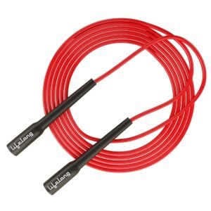 Lifelong LLSR01 Skipping Rope for Men, Women & Children – Jump Rope for Exercise Workout & Weight Loss – Tangle Free Jumping Rope for Kids (275cm, Red and Black)