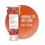 Aroma Magic Carrot Sunscreen Lotion ? 100ml | SPF 15 for Dry Skin | Non-Nano Zinc Oxide, Carrot seed & Rice Bran Oils | No Parabens or Alcohol | Deep Moisture + Sun Protection | 100ml | Pack of 1
