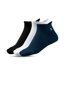 XYXX Mens Intellieaze Everyday Ankle-Length Socks