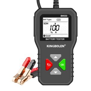 KINGBOLEN BM550 6V 12V 24V Car Battery Tester，Auto Battery Analyzer