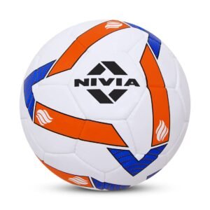 Nivia Shining Star Football, 32 Panel, Rubberized Stitched, to Play on Hard Ground Without Grass, Wet & Grassy Ground, Artificail Turf (Size – 5, Multicolor)