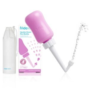 Frida Mom Upside Down Peri Bottle for Postpartum Care | The Original Fridababy MomWasher for Perineal Recovery and Cleansing After Birth