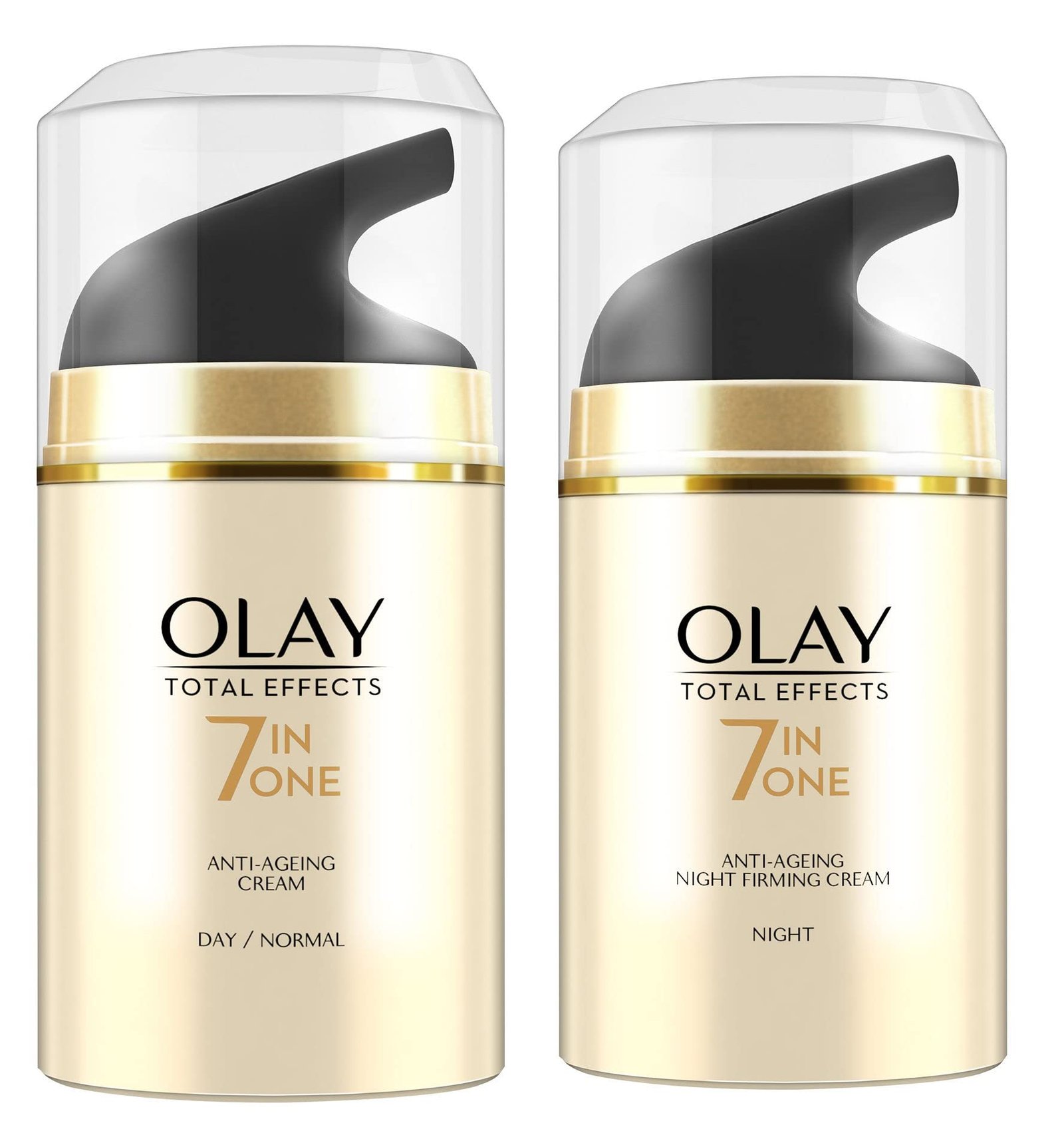 Olay Total Effects 7 in 1 Anti-Ageing Face Moisturizer Lotion for Women, Vitamin B3 & E, 50g|Hydrates, Evens Skin Tone & Reduces Fine Lines (50g, combo)