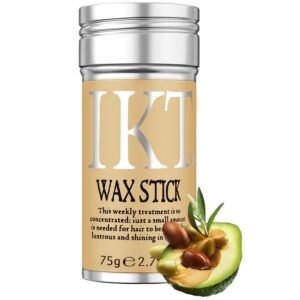 IKT Hair Wax Stick for Women & Men – Hair Slick Back Stick, Anti-Frizz and Fly Away Hair Tamer, No Residue Hair Finishing Stick for Flyaways, All Day Hold Styling Product for Smoothing Hair Strands 75gm.