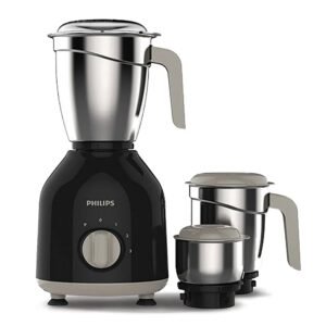 Philips HL7756 Mixer Grinder 750W, with 3 Stainless Steel Jars