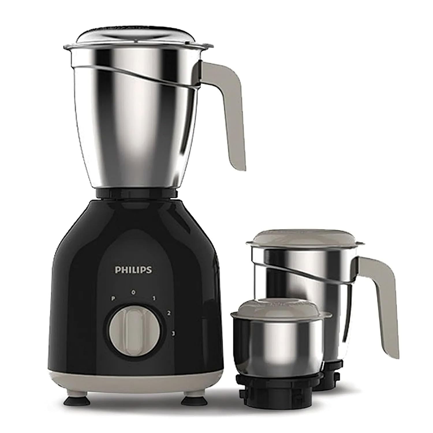 Philips HL7756 Mixer Grinder 750W, with 3 Stainless Steel Jars