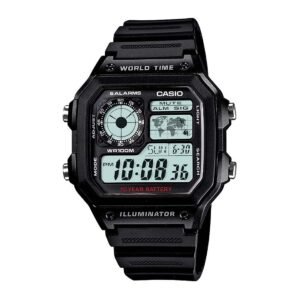 Casio Youth Series Digital Grey Dial Men’s Watch – AE-1200WH-1AVDF(D097)