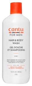 CANTU Men’s 3-In-1 Shampoo Conditioner Bodywash, 400 ml