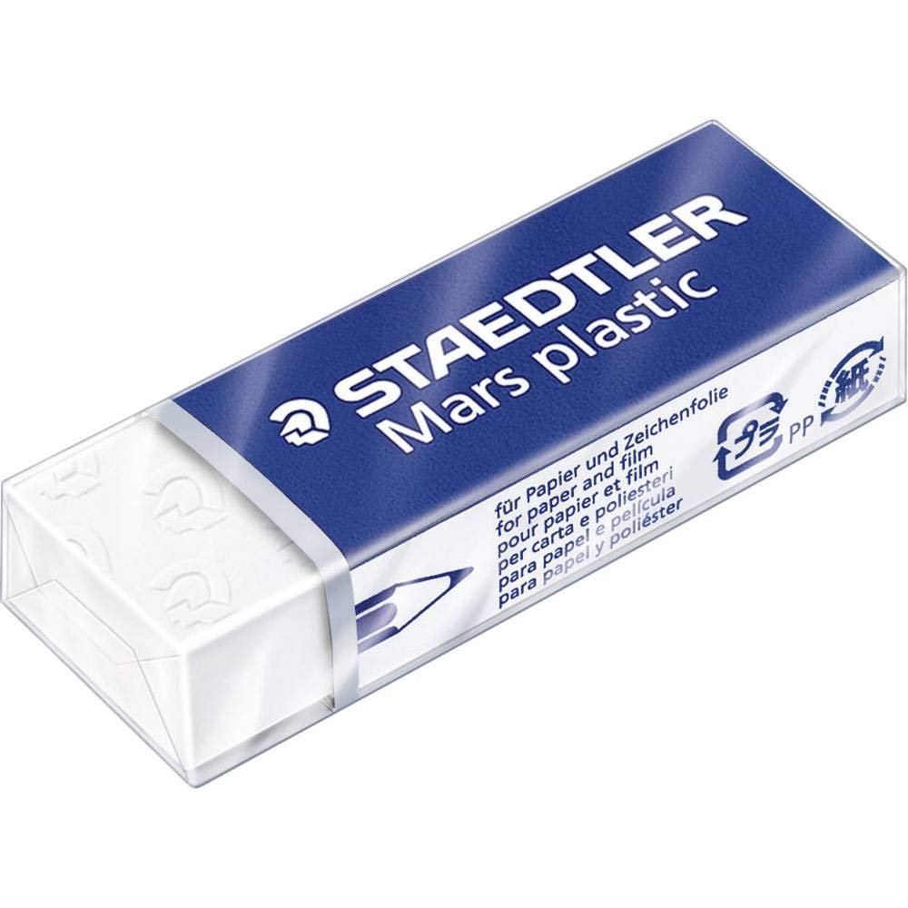 Staedtler Mars Plastic Eraser (526 50), White